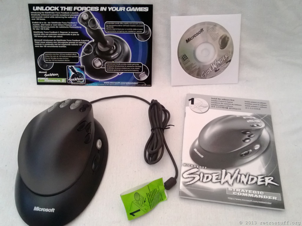 Microsoft Sidewinder Strategic Commander Vista Drivers