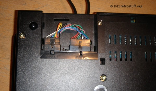 Turbo Twin Famicom AN-505-BK - access cover removed