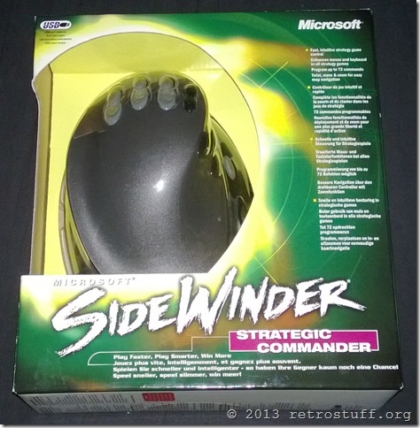 Microsoft SideWinder Strategic Commander