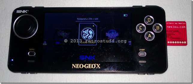 Neo Geo X with X-Card