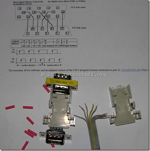 Atari Jaguar Mouse Adapter