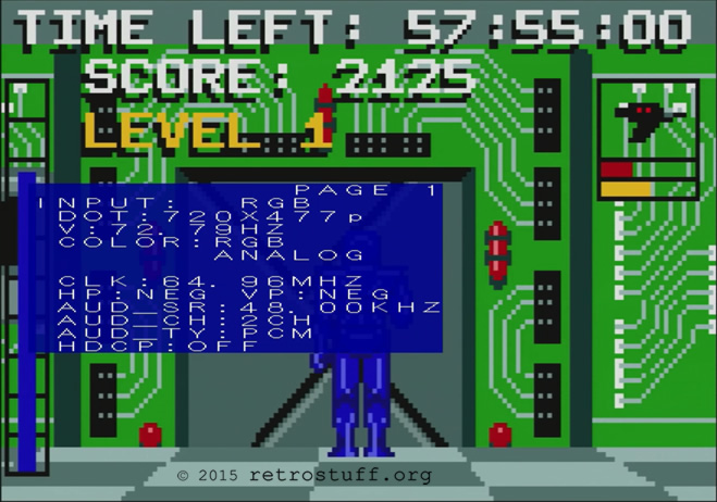 Atari Lynx II through Framemeister