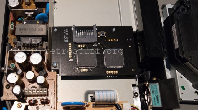 Sega Dreamcast repair With GDEMU, PSU and Battery Mod