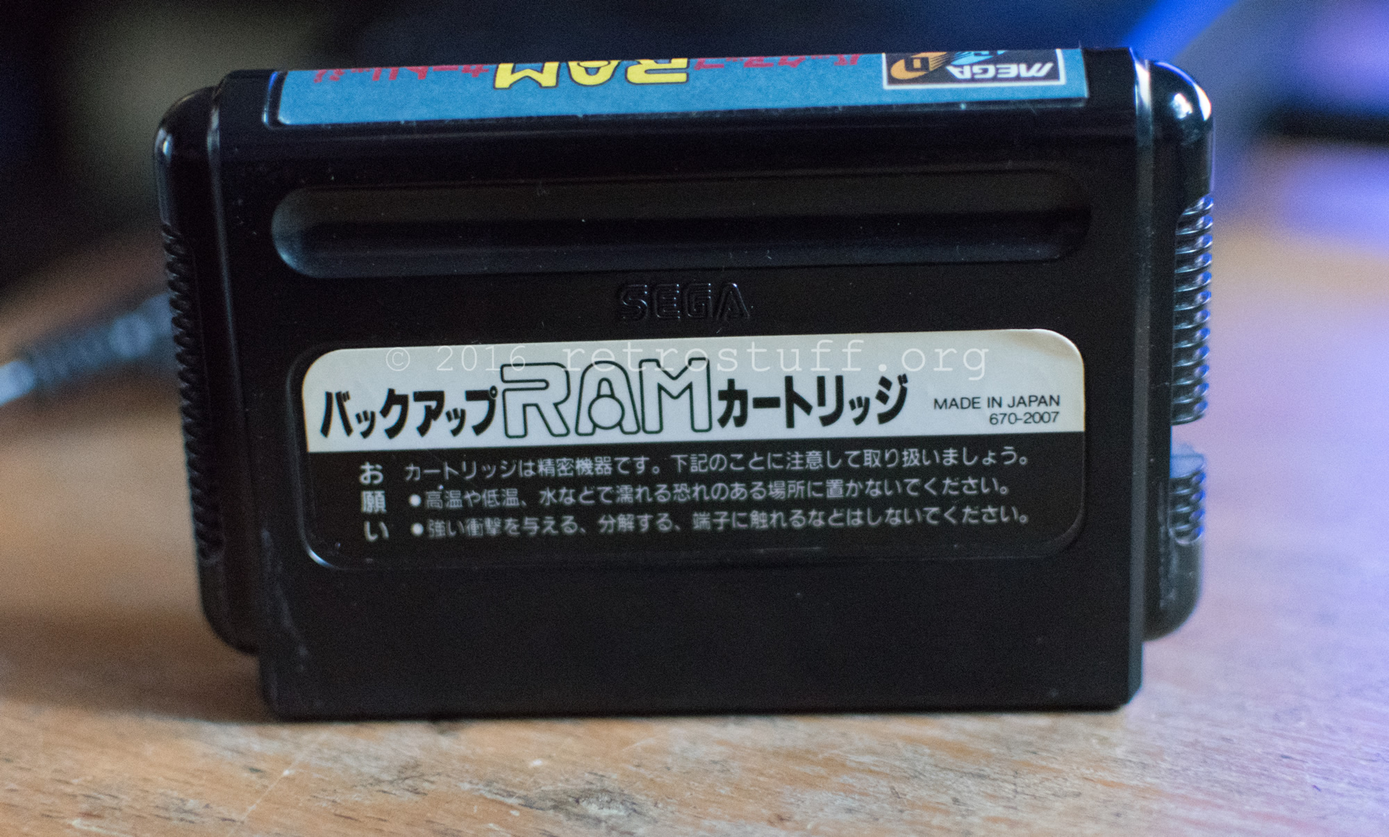 A New Battery for the Sega CD BackUp RAM Cart - retrostuff