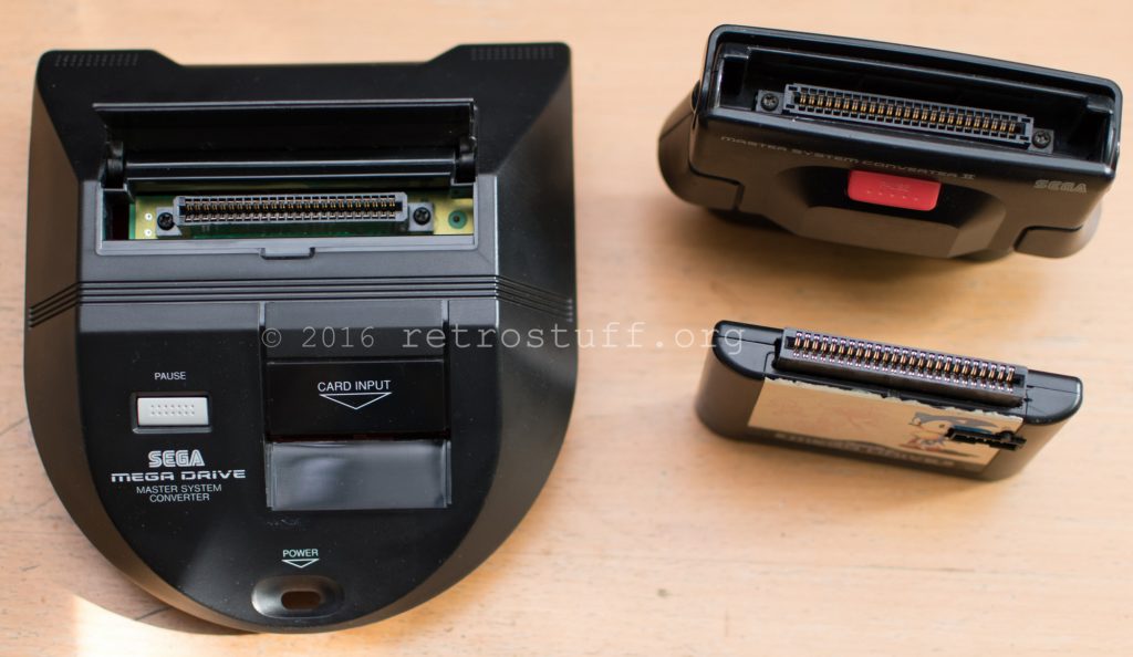 Master System Converter I & II and Power Base FM