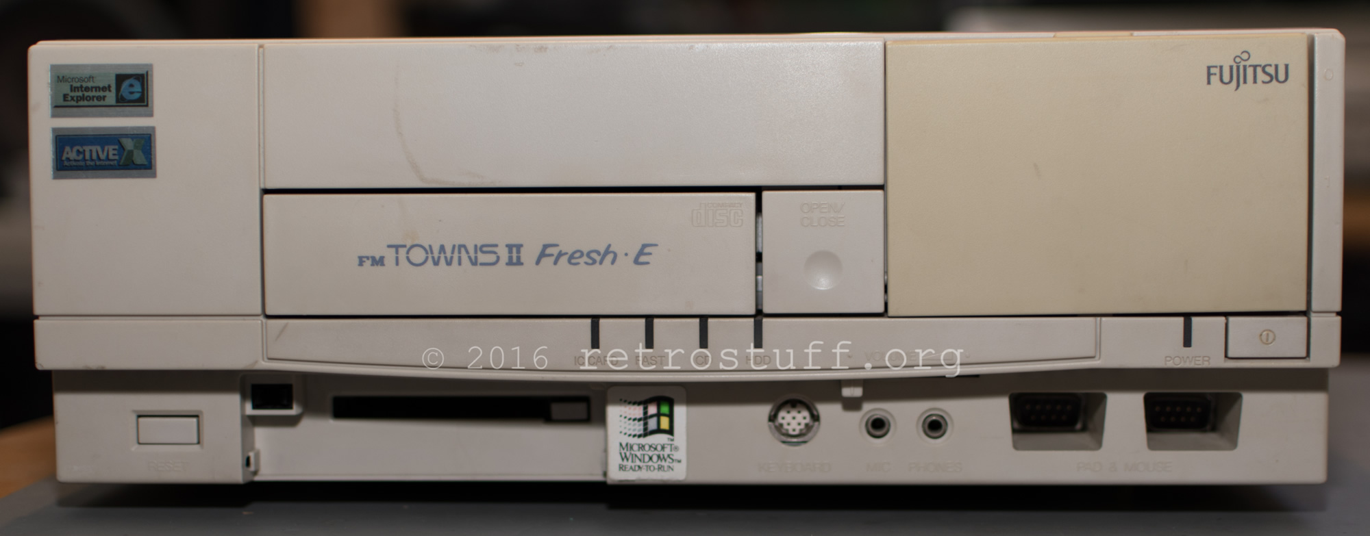 FM TOWNS II FRESH 本体のみ 起動確認済 - デスクトップ型PC