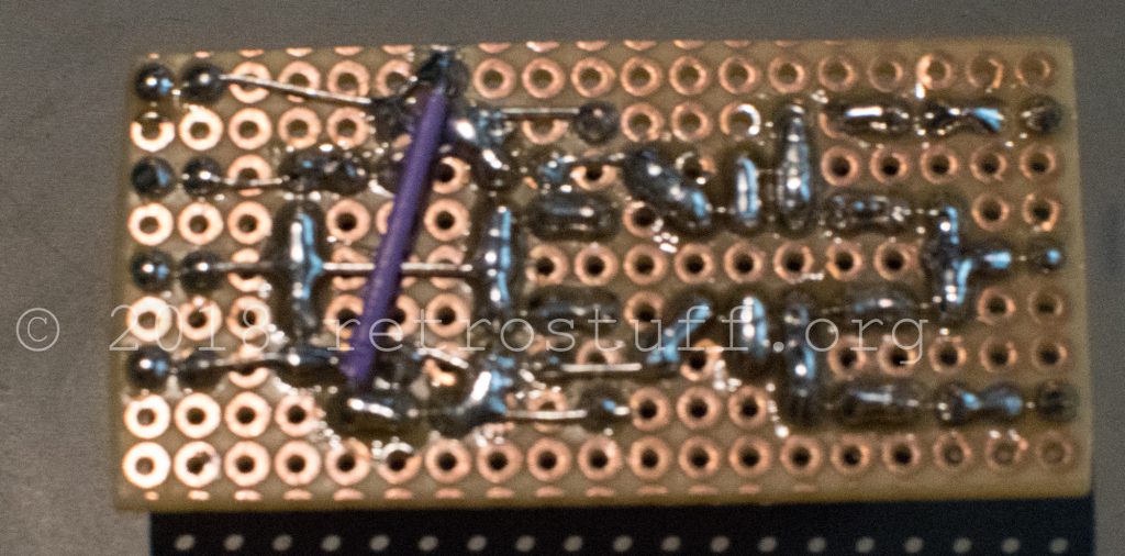 MKL audio mod PCB - back