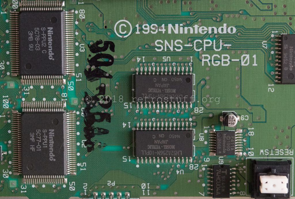 Super Famicom 2CHIP PCB