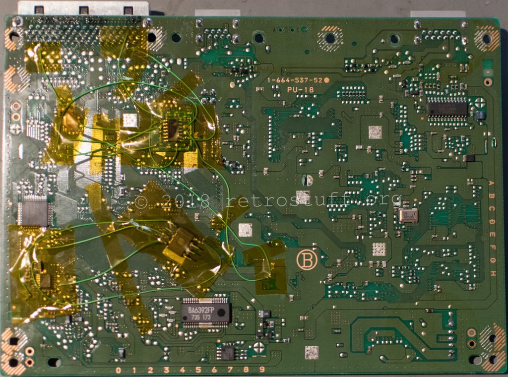 Modchip wiring fixed