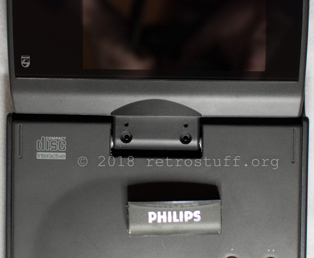 Philips CDI350 logo plate removed