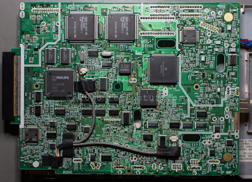 Philips CDI350 PCB (cleaned)