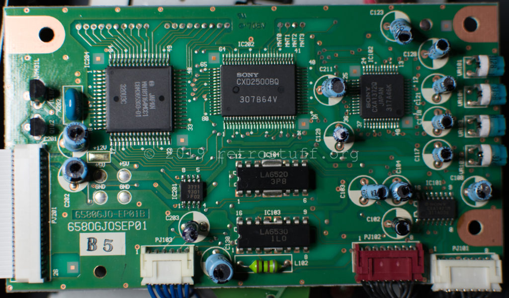 Amiga CD³² drive controller PCB