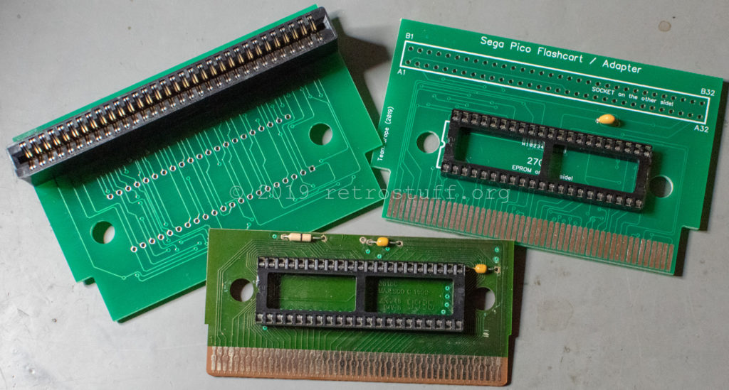 Sega Pico flash carts / adapter