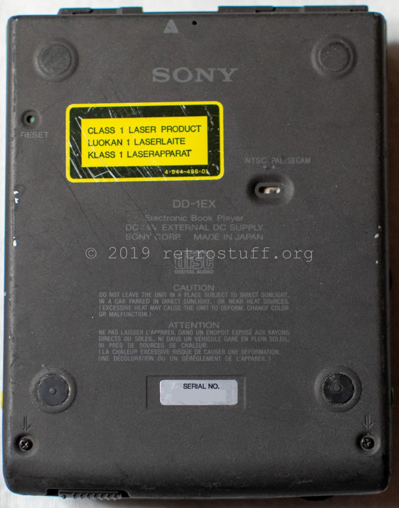Sony DD-1EX Data Discman