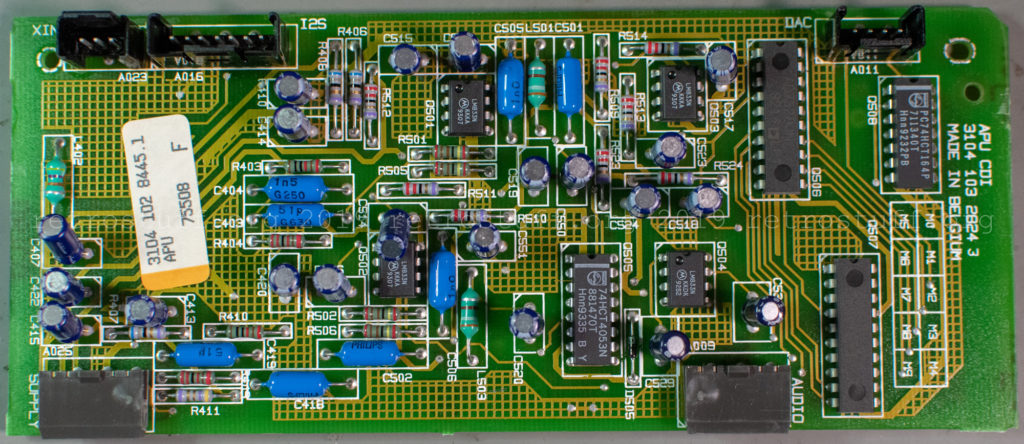Philips CDI605T APU panel