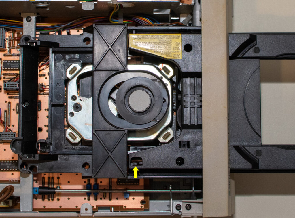 Philips CDI605T ODD - tray removal