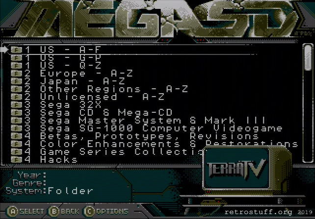 MegaSD games list