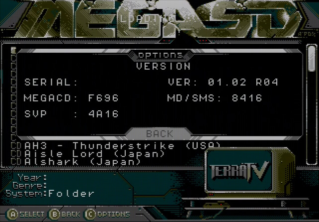 MegaSD Version