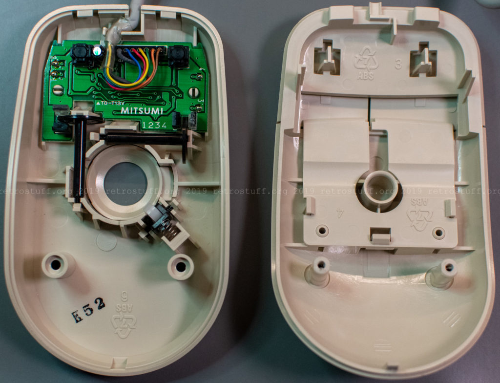 NEC PC-FX Mouse (FX-MOU) - inside