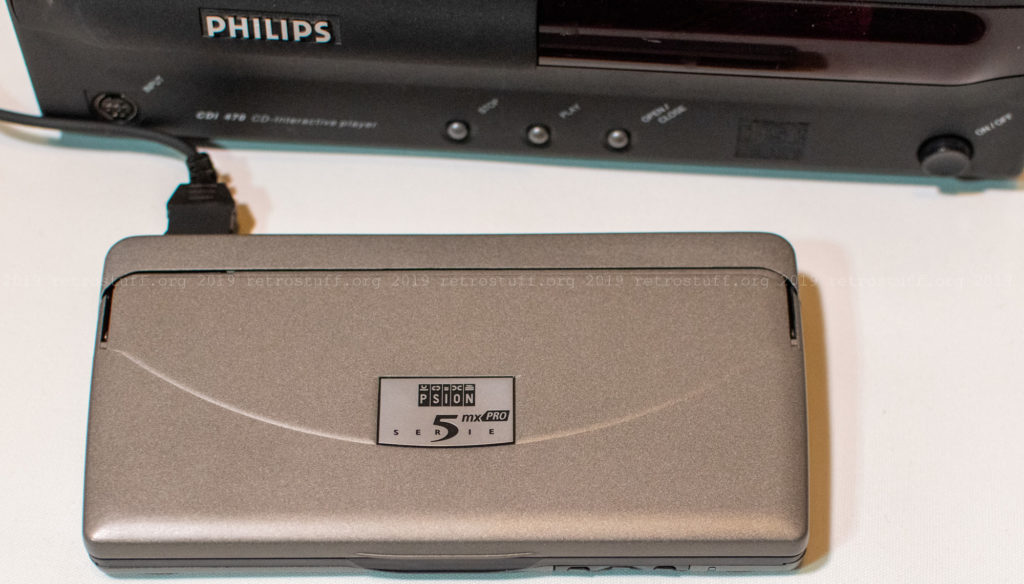Psion Serie 5mx Pro and Philips CDI470