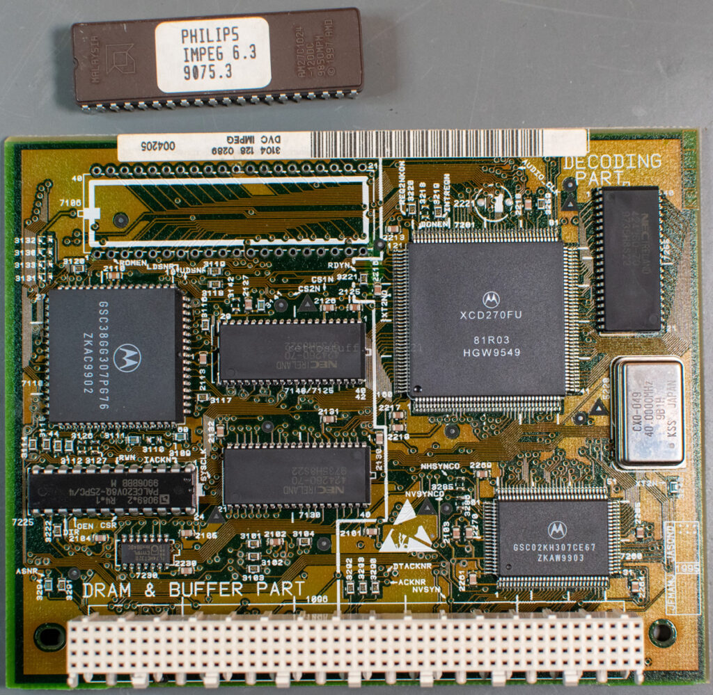 Philips 22ER9956/40 mini DVC - ROM removed - front