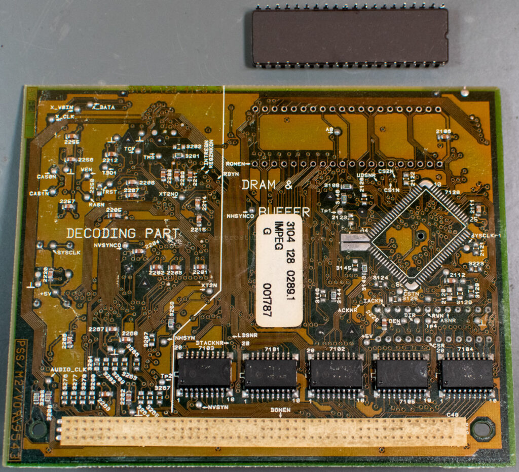 Philips 22ER9956/40 mini DVC - ROM removed - back