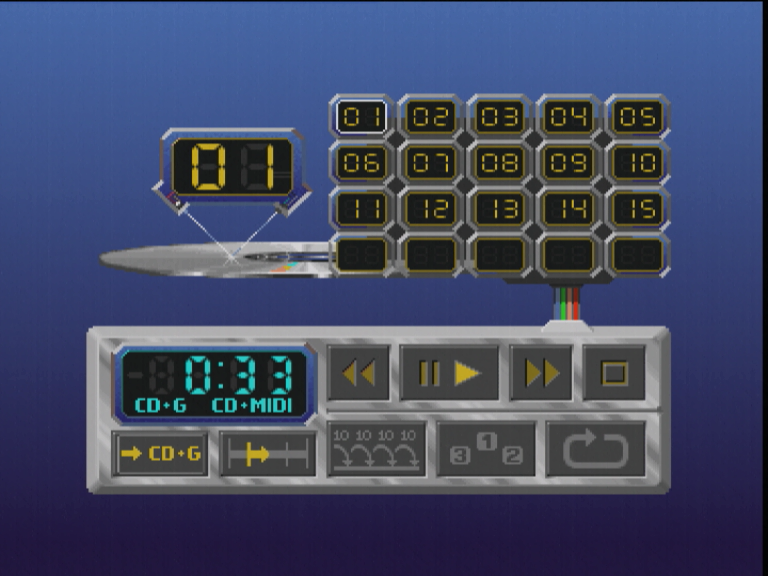 Amiga CD³² audio CD player