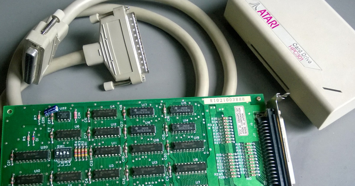 Atari Portfolio PC Card Drive HPC301 retrostuff