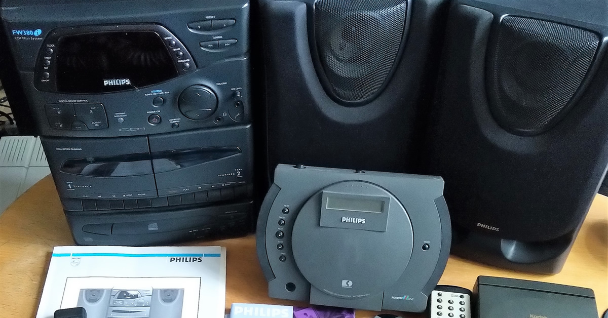 Philips FW380i Mini System Repair Part 1 - retrostuff