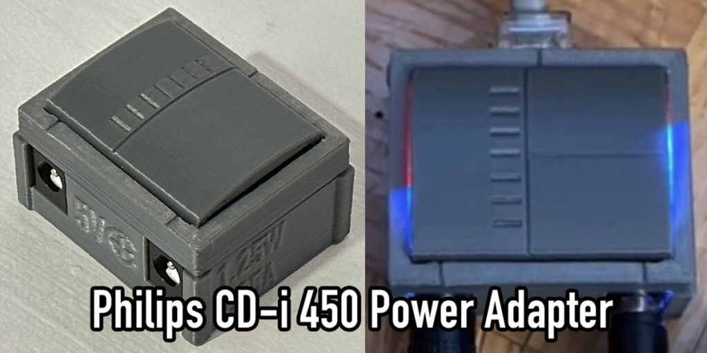 Jeff Chen's Philips CD-i 450/550 Power Adapter